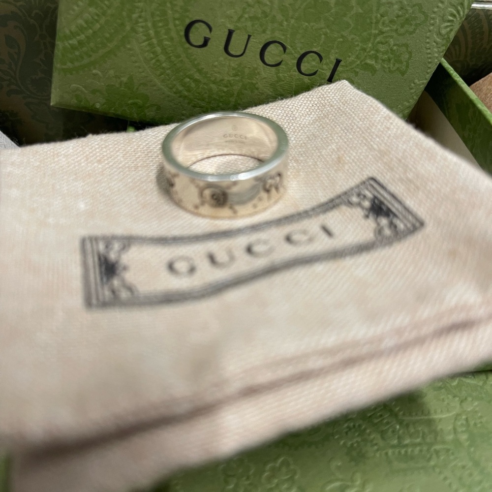 Authentic Gucci Ring complete set size 19 - Picture 5 of 12